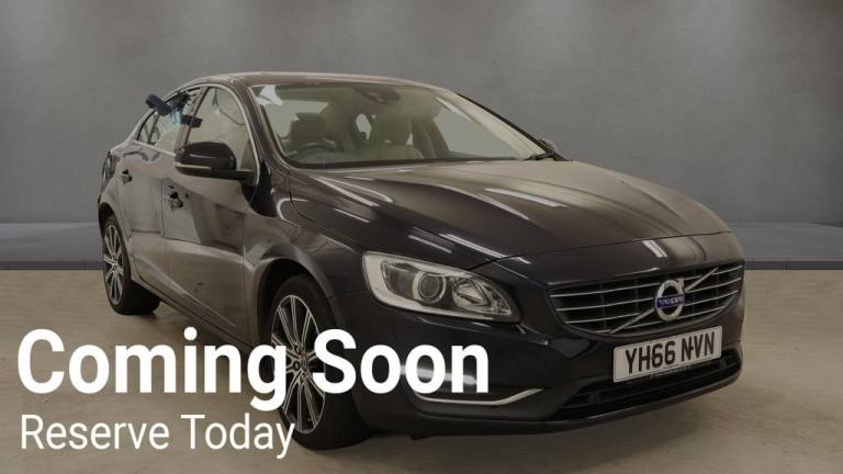 2016 Volvo S60 D4 [190] SE Lux Nav 4dr Geartronic SALOON DIESEL Automatic
