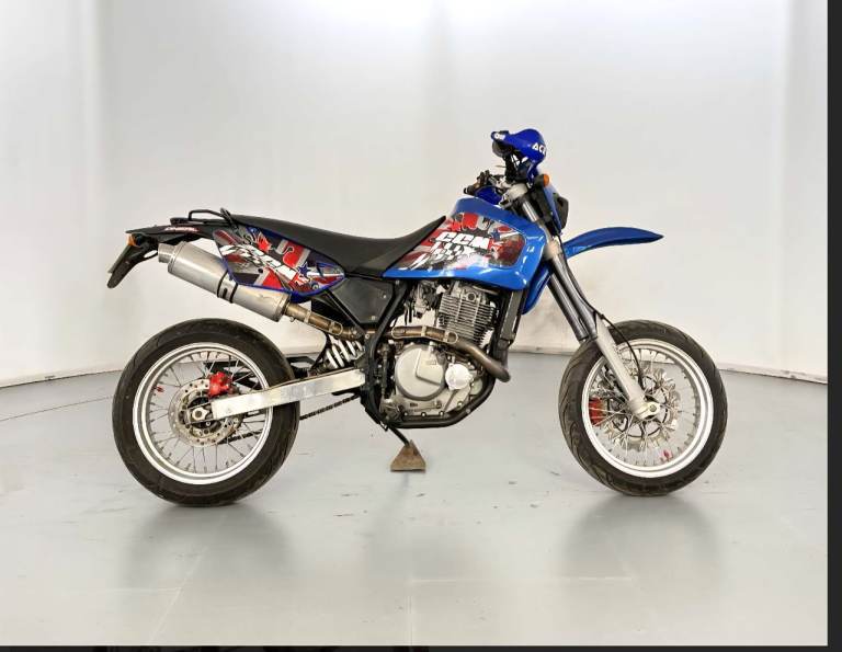 CCM 644 DUEL SPORT SUPERMOTO, 16K HISTORY FILE, NEW MOT,LOVELY RARE EXAMPLE 