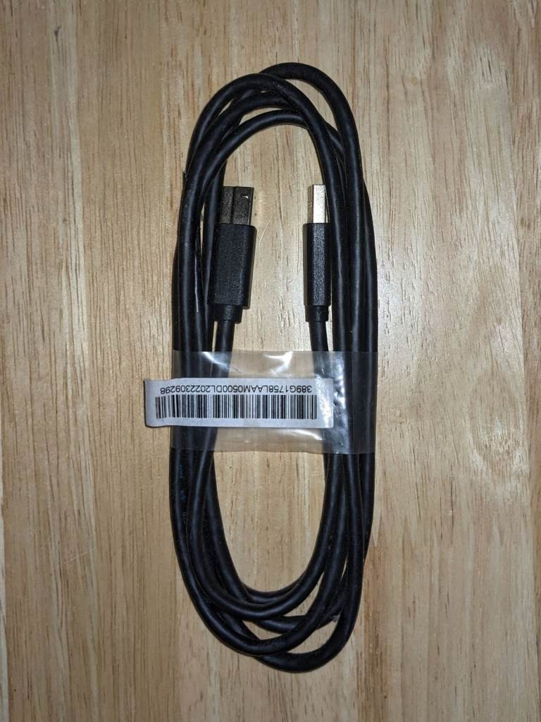 Genuine Dell USB 3.0 A to B Cable 1.8m Printer Scanner Cable New