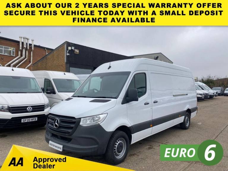 2019 19 MERCEDES-BENZ SPRINTER 2.1 314 CDI L3 H2 LWB H/ROOF 140BHP FACELIFT. RWD