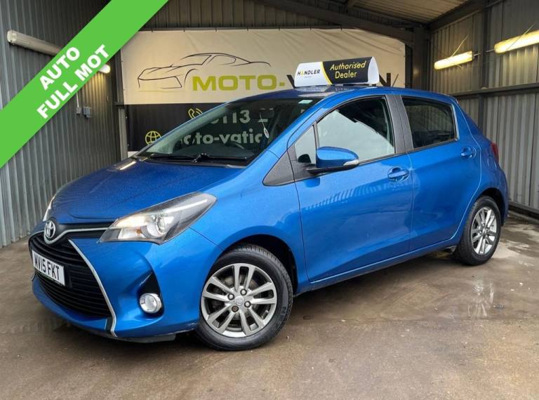 2015 Toyota Yaris 1.33 Dual VVT-i Icon Hatchback 5dr Petrol Multidrive S Euro 5 Euro 5 (99 ps Hat...