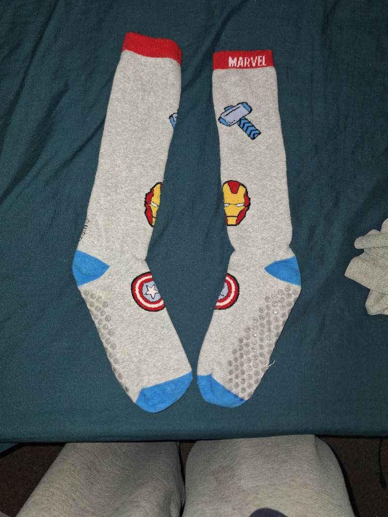 image for Marvel Character Socks – Mixed Colours & Prints