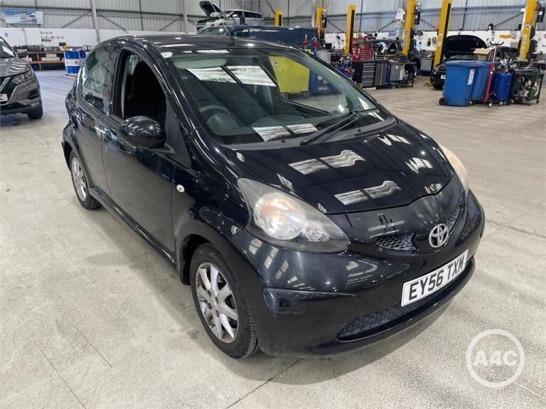 2007 Toyota AYGO 1.0 VVT-i Black 5dr HATCHBACK Petrol Manual