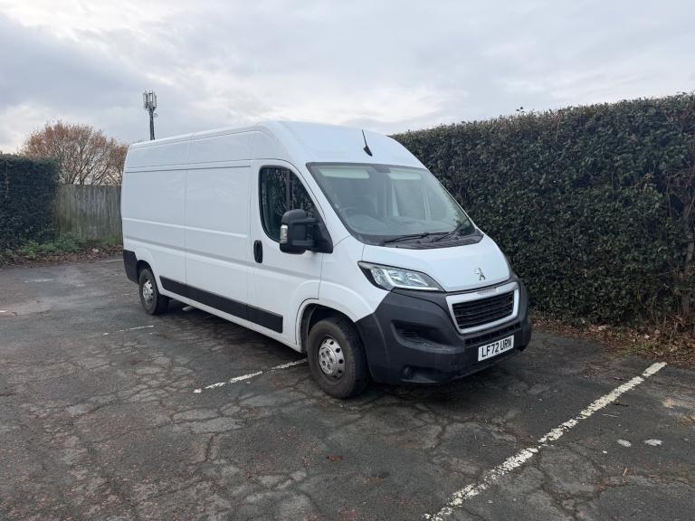 2022 Peugeot Boxer 2.2 BlueHDi H2 Professional Premium+ Van 140ps PANEL VAN Diesel Manual
