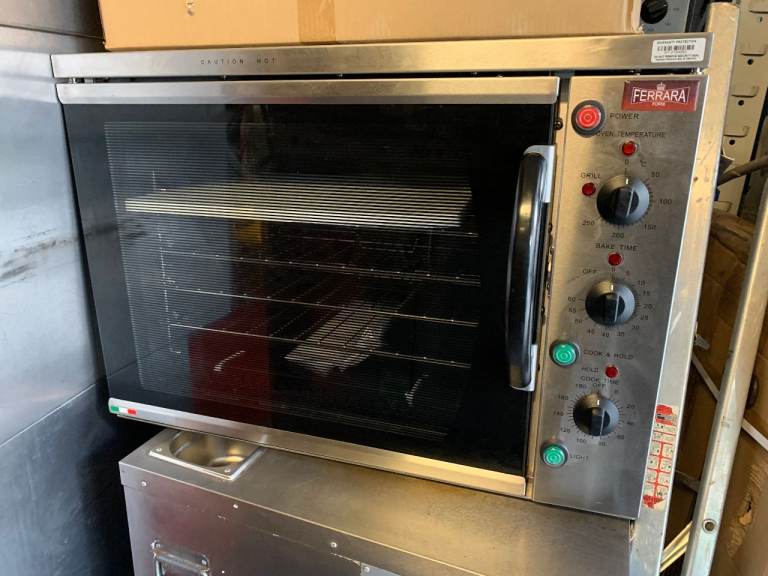 NEW Ferrara Stainless Steel Convection Oven – CATERING COMMERCIAL CAFE BAKERY RESYAURANT OVEN 