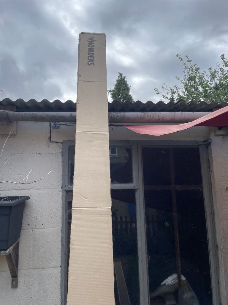 New Howdens White Fascia Board – Unused