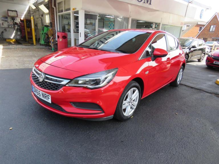 2016 Vauxhall Astra 1.4i 16V Design 5dr HATCHBACK PETROL Manual