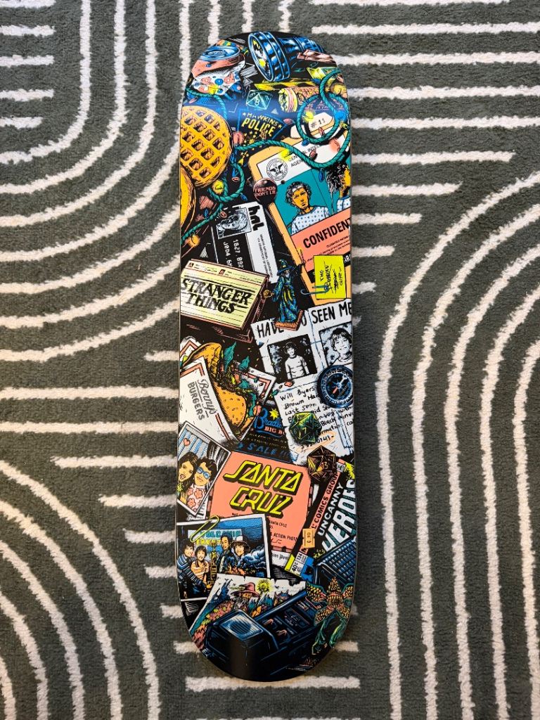 Santa Cruz Stranger Things Season 1 Skateboard Deck 8.0"