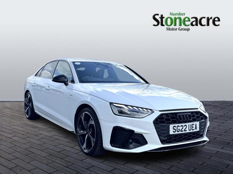 2022 Audi A4 2.0 TFSI 35 Black Edition Saloon 4dr Petrol S Tronic Euro 6 (s/s) (150 ps) SALOON Pe...