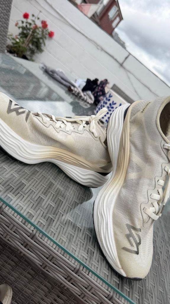Puma x 247 Nitro Running Trainers – Beige, UK 6 Good Condition