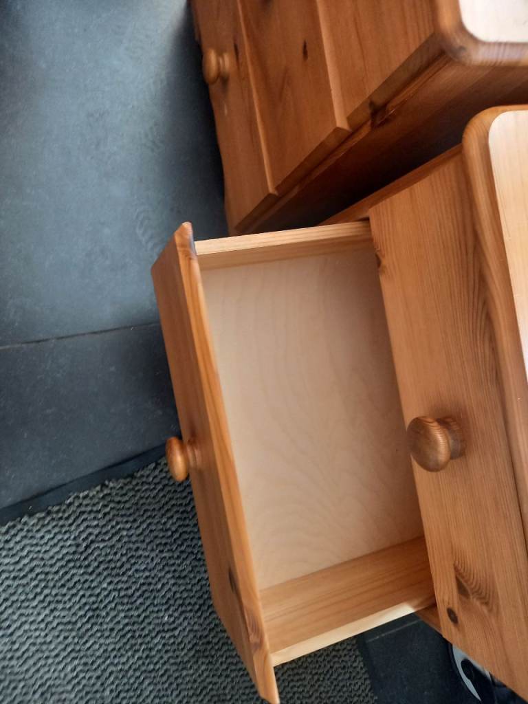 pine drawers 