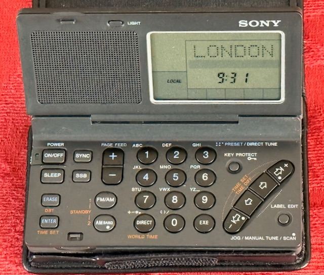 Sony World Band Receiver ICF-SW100S – Good Condition