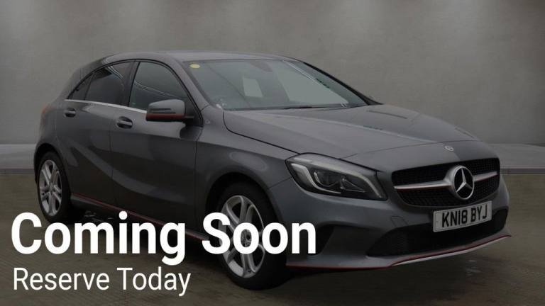 2018 Mercedes-Benz A-Class 1.6 A180 Sport Edition Hatchback 5dr Petrol 7G-DCT Euro 6 (s/s) (122 p...
