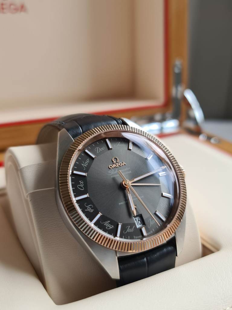 Omega Constellation Globemaster Annual Calendar Not Seamaster 18k HALF PRICE 