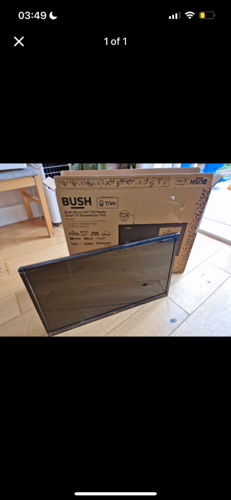 Bush 24″ Smart TV – Boxed & Never Used
