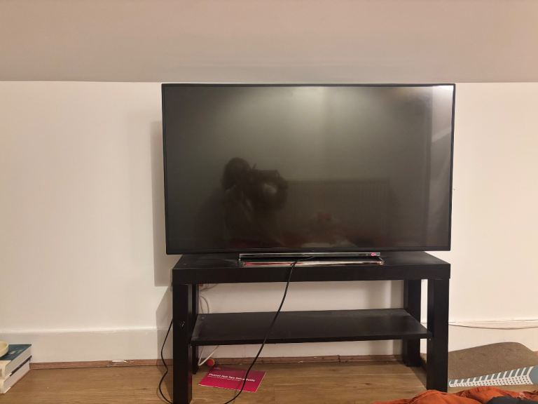 Tv and tv shelf
