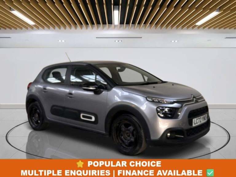 2022 Citroen C3 1.2 PureTech Sense Hatchback 5dr Petrol Manual Euro 6 (s/s) (83 ps) Hatchback Pet...