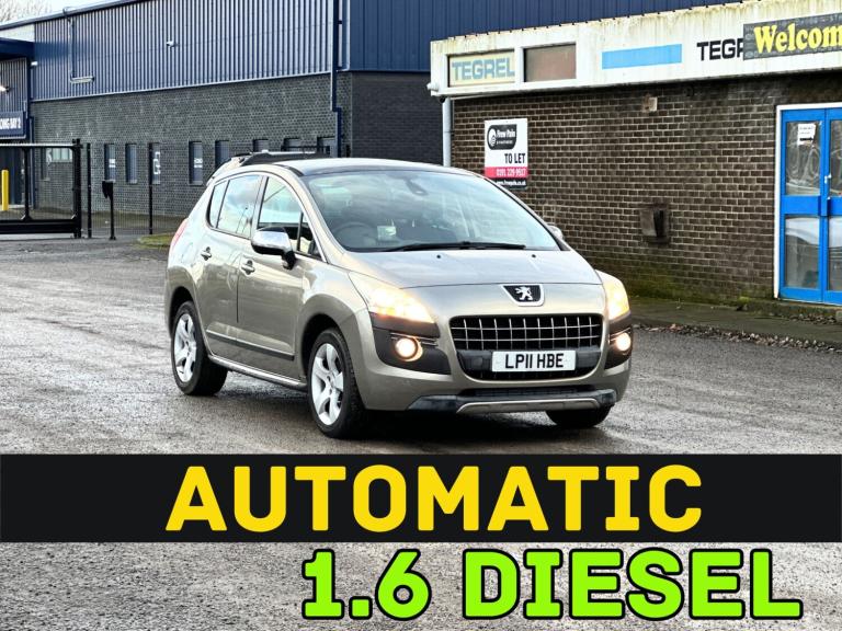 2011 Peugeot 3008 1.6 HDi 112 Exclusive 5dr EGC HATCHBACK Diesel Semi Automatic