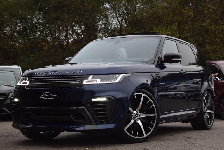 2018 LAND ROVER RANGE ROVER SPORT SVR 5.0 V8 S/C GENUINE OVERFINCH FLRSH MINT