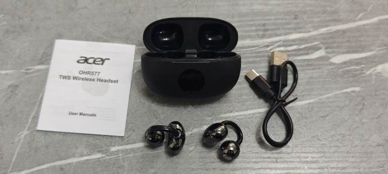 Acer Open Ear EarClip Wireless Bluetooth Headphones 