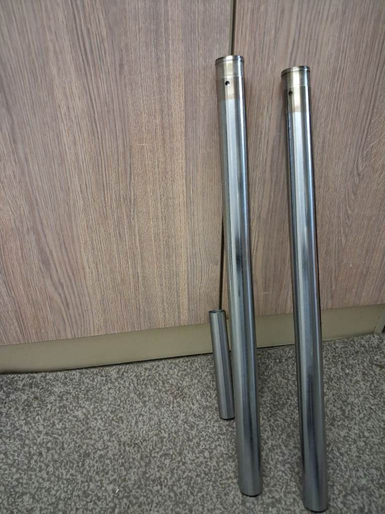 Suzuki Intruder and savage fork stantions 
