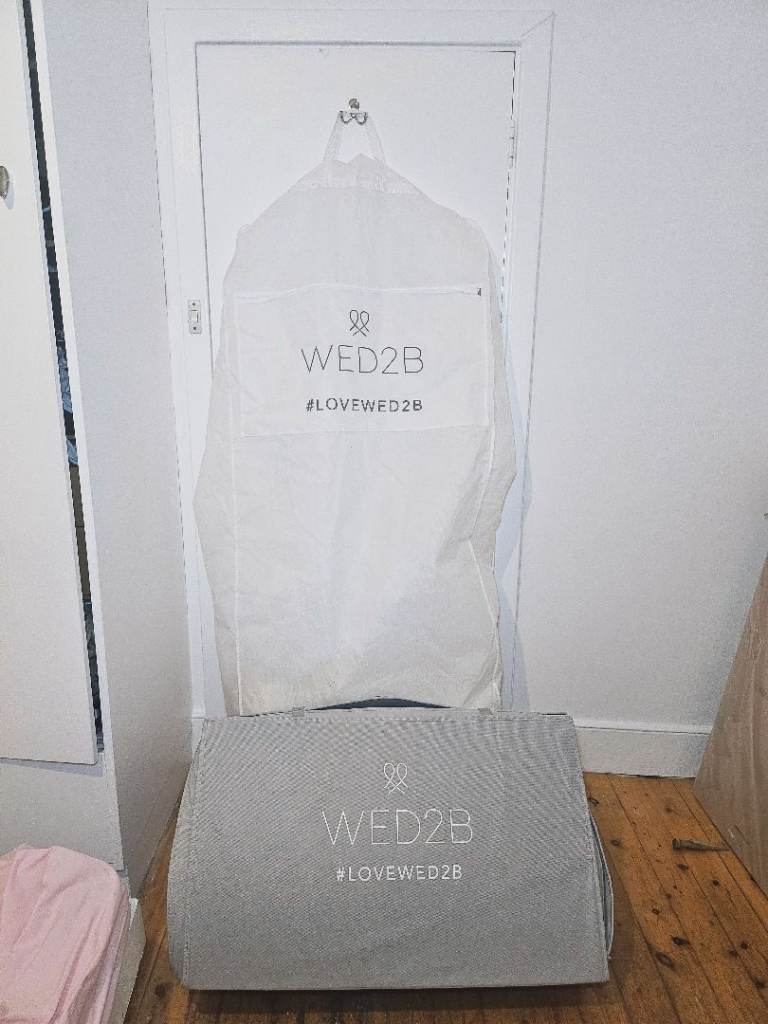 Wed2b Viva Bride Wedding Dress | Emmy - Blush | Size 16 