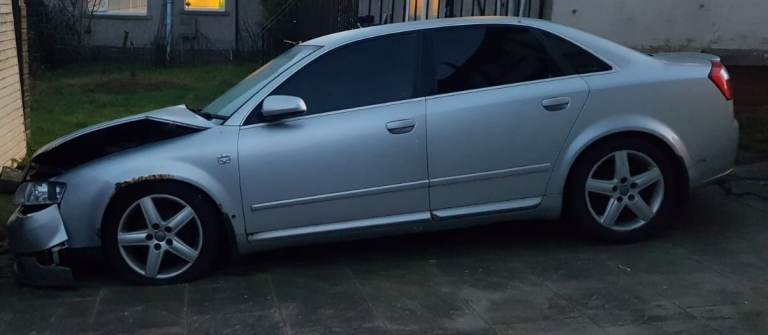 Audi a4 1.9 tdi quattro 6 speed manual gearbox front end damage non recorded 