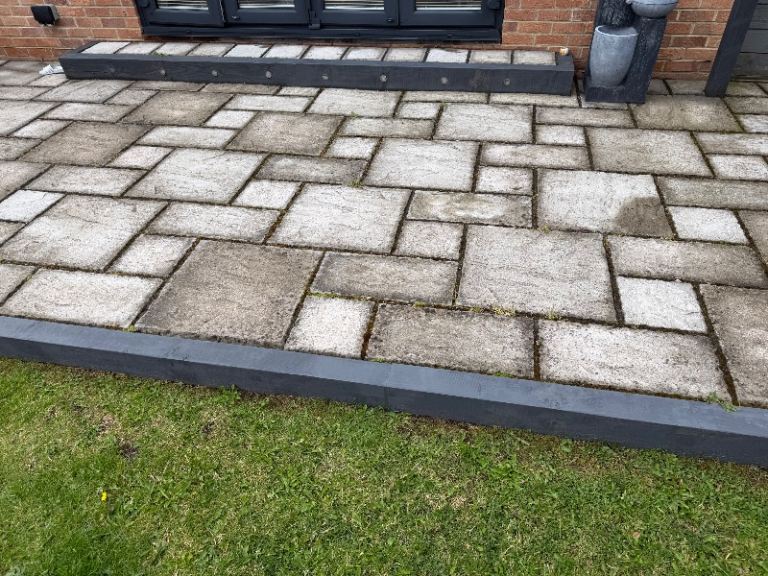 Grey Riven Paving 