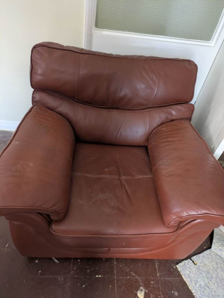 Chair and sofa
