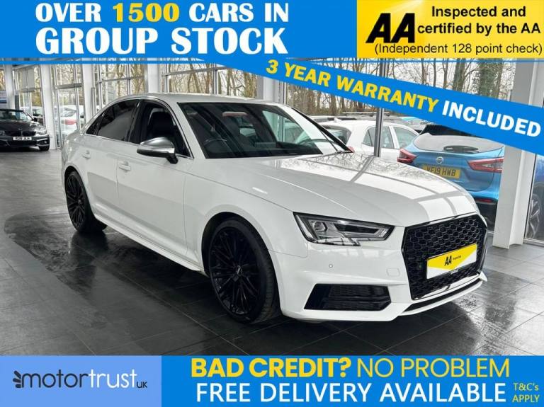 2018 Audi S4 3.0 TFSI V6 Saloon 4dr Petrol Tiptronic quattro Euro 6 (s/s) (354 ps) AUDI  Saloon P...