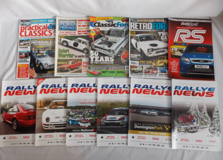 Fast Ford 50th Anniversary Escort MK1 Classic Rallye News 11 Magazine Bundle