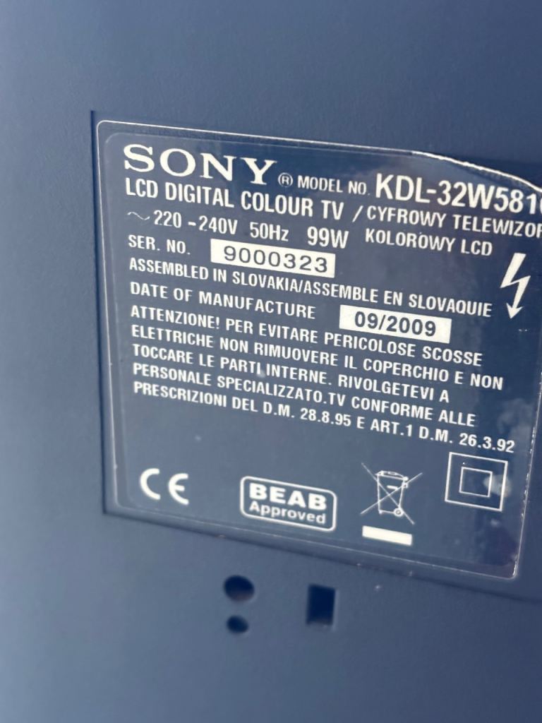 Sony TV