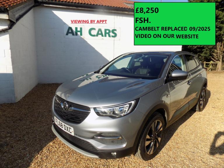 2018 Vauxhall Grandland X 1.2 Turbo Sport Nav 5dr HATCHBACK Petrol Manual