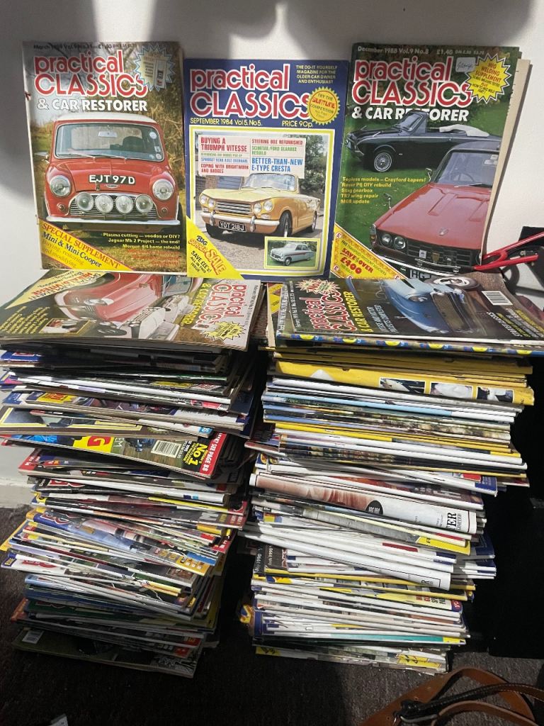 Big Lot of Practical Classics & Car Restorer Magazines