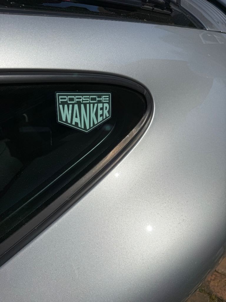 Porsche decal