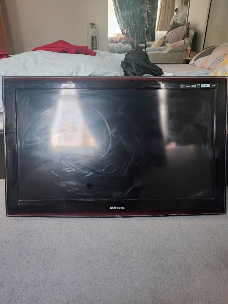 40" TV with Amazon Prime stick.