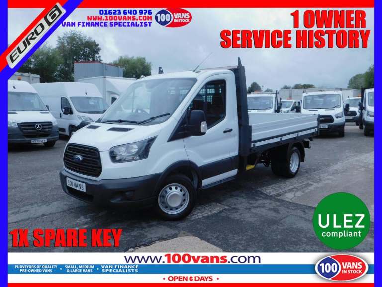 Ford Transit EcoBlue Dropside 2dr Manual RWD L2 Euro6 Diesel Manual
