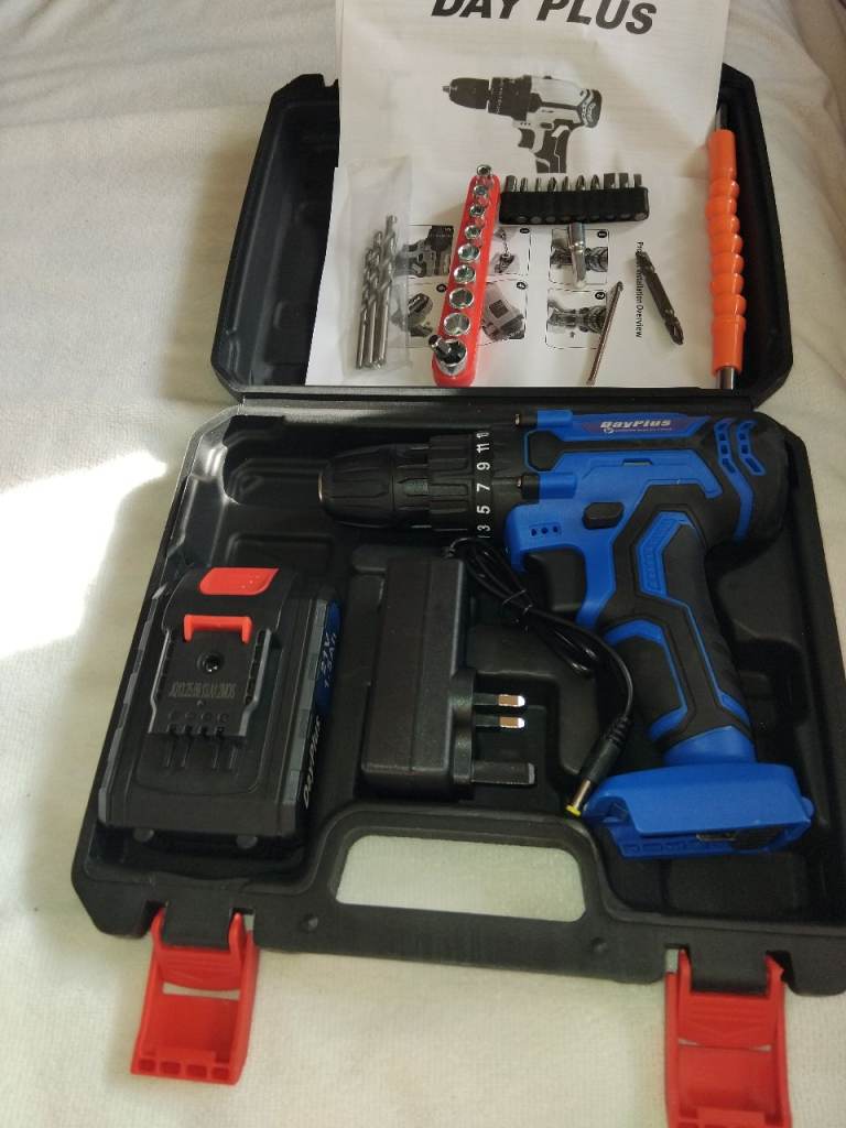 21v lithium cordless drill/screwdriver x1 battery 