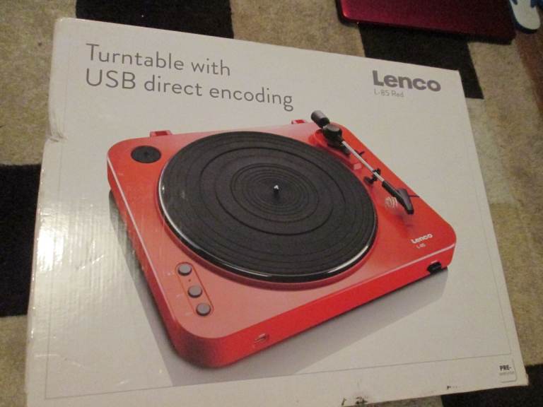 Lenco L-85 Turntable record player - Brand NEW