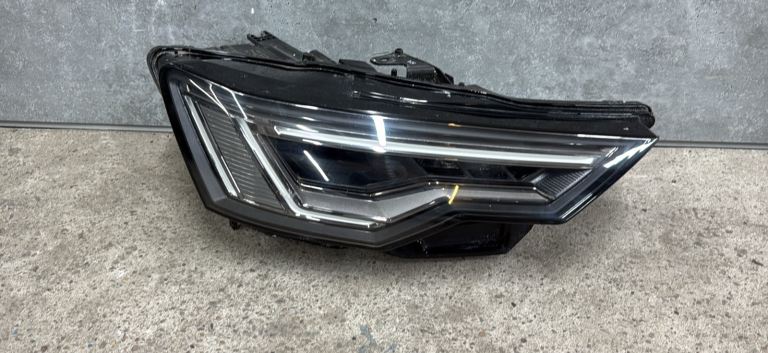 AUDI A6 S6 C8 RIGHT DRIVER SIDE COMPLETE LED HEADLIGHT 2018-2023 