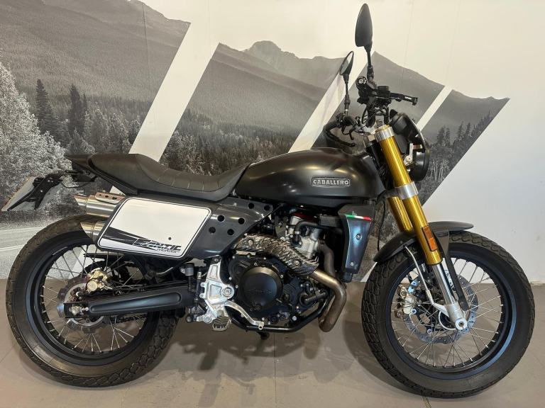 Fantic Caballero Flat Tracker 500. Great value stylish bike at Craigs Honda