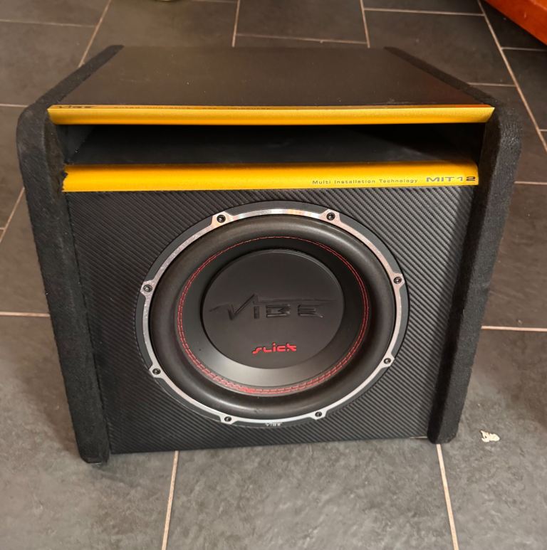 VIBE SLICKMIT12-V3 Passive Bass Enclosure