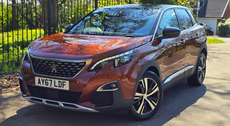 2017 67 REG PEUGEOT 3008 1.6 BLUEHDI (120 BHP) GT LINE 6 SPEED MANUAL + EURO 6 +