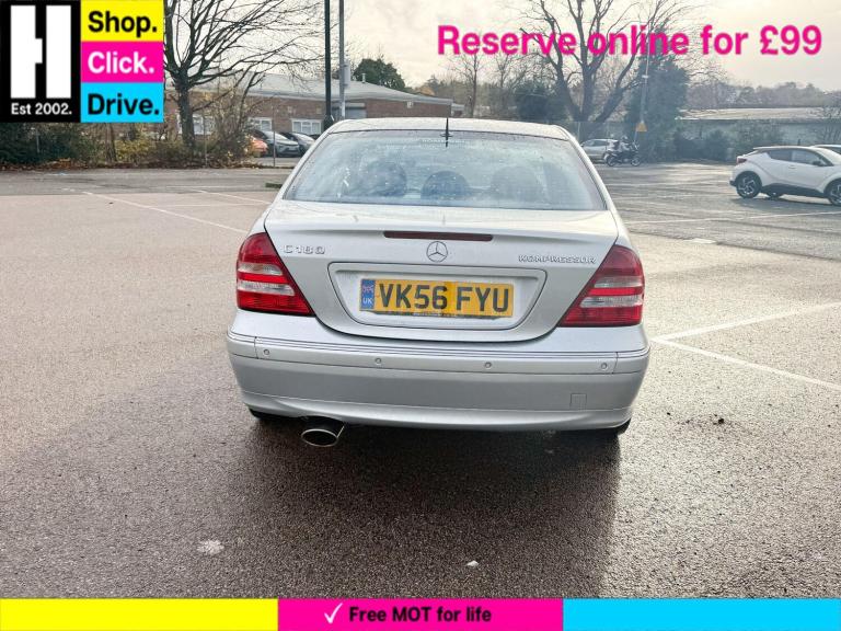 2006 Mercedes-Benz C Class 1.8 C180 Kompressor Avantgarde SE Saloon 4dr Petrol Automatic (193 g/k...