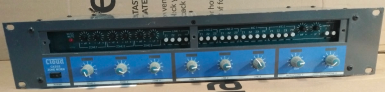 CLOUD CX233 zone mixer preamplifier