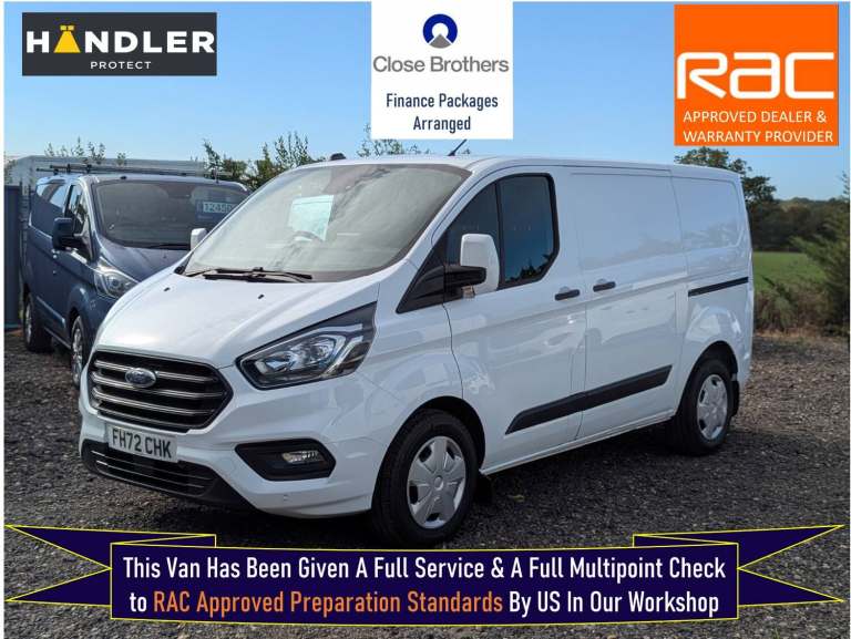 2023 Ford Transit Custom 2.0 EcoBlue 105ps Low Roof Trend Van PANEL VAN Diesel Manual