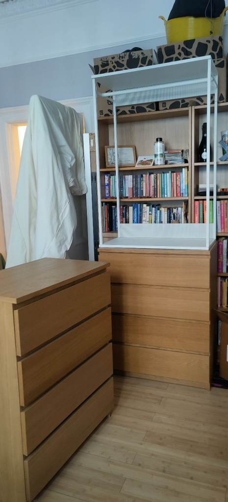 Malm IKEA drawers (oak veneer)