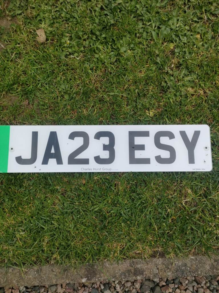 JAMESY number plate 