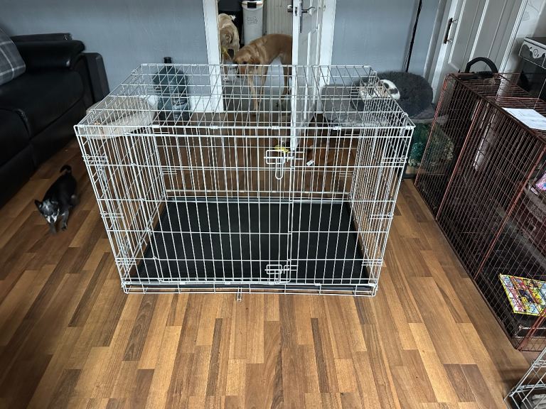 X Large Double Door Dog Crate 