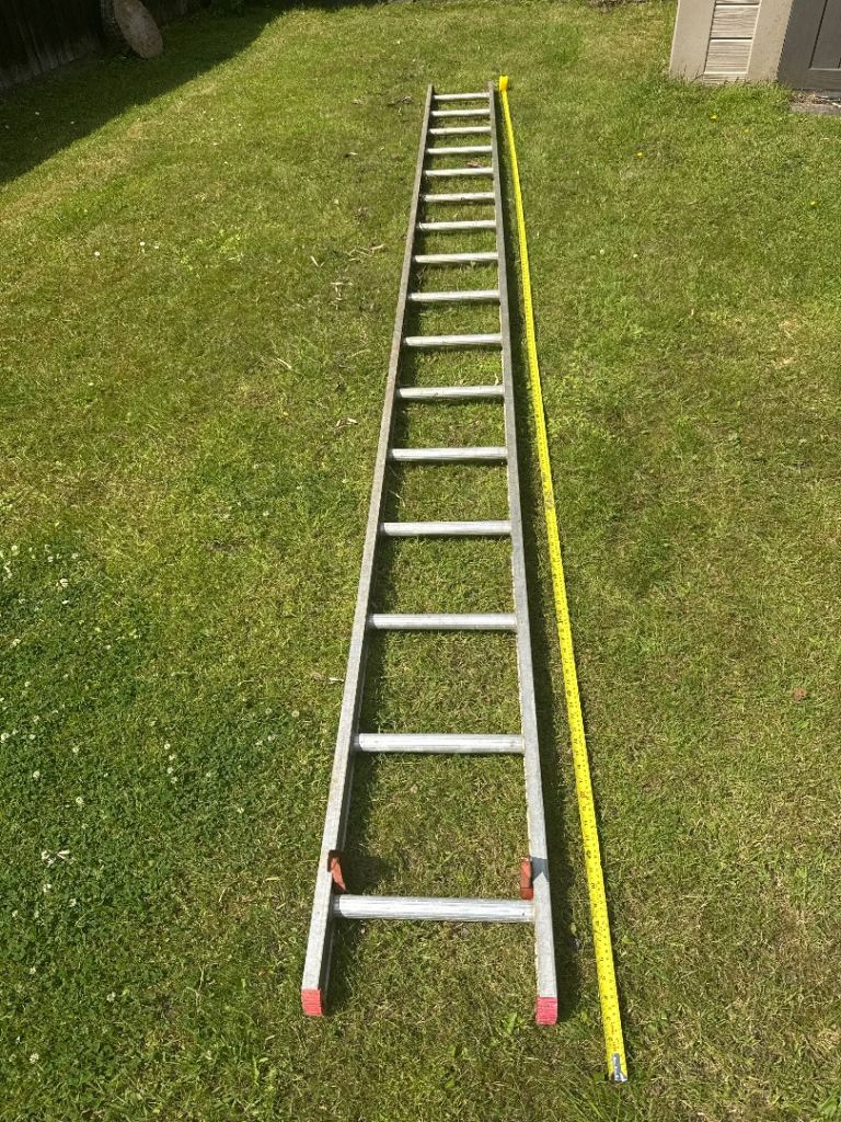 Aluminium Single Section Ladder - Good Condition
